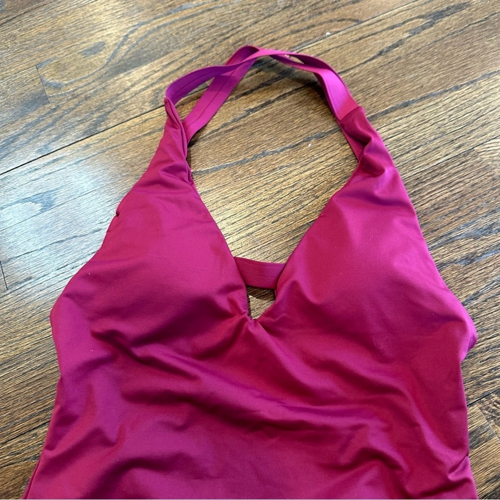 Boamar from Revolve One piece swimsuit size Small Women cross back low cut - Picture 6 of 10
